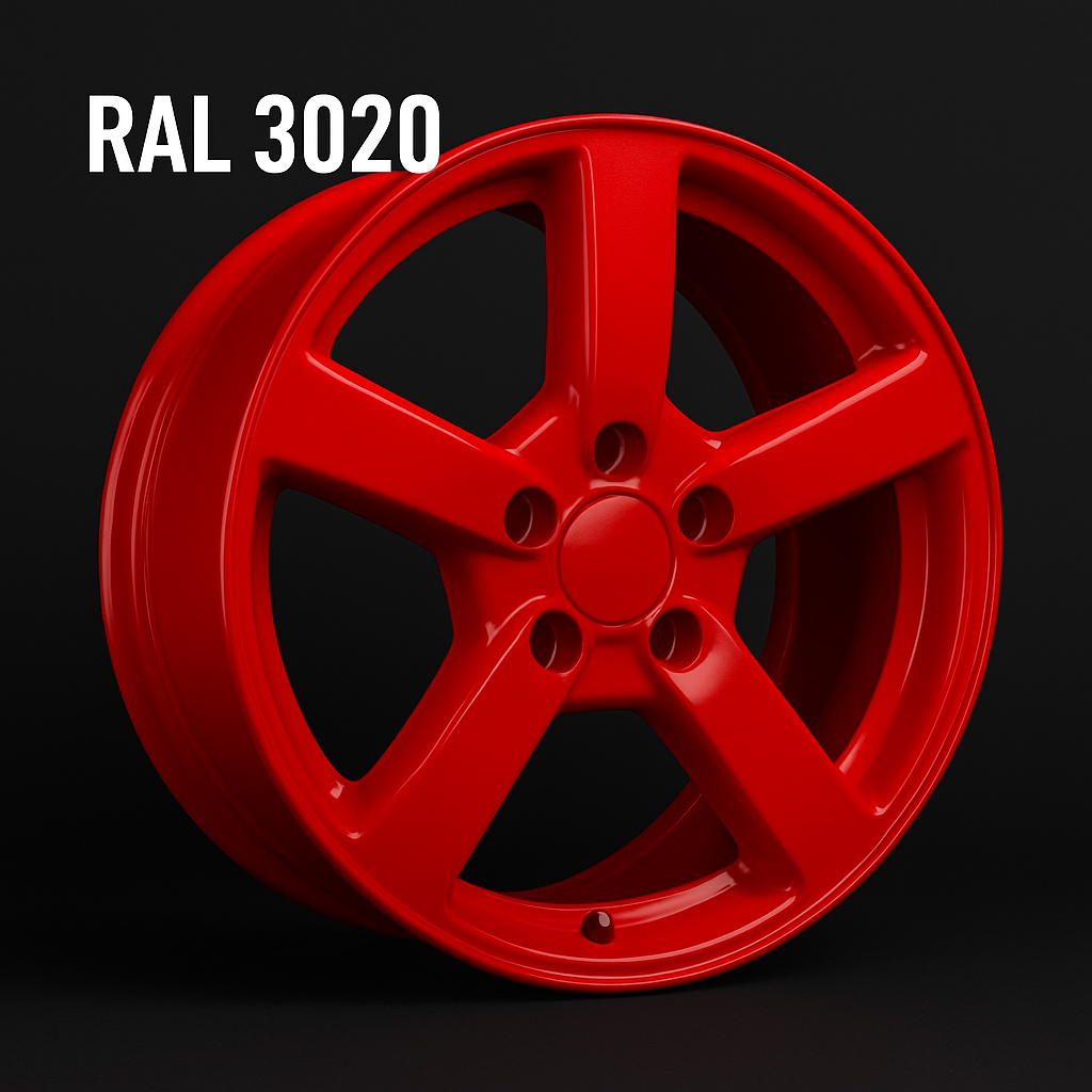 Pulverlackering Fälgar